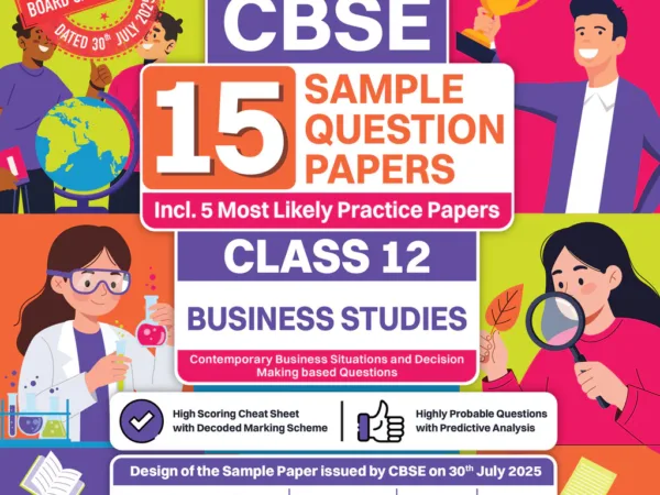 Oswaal Books CBSE Business Studies 15 Sample Question Paper For Class 12th, 2025-26 With Solution - Bhandari Stationers