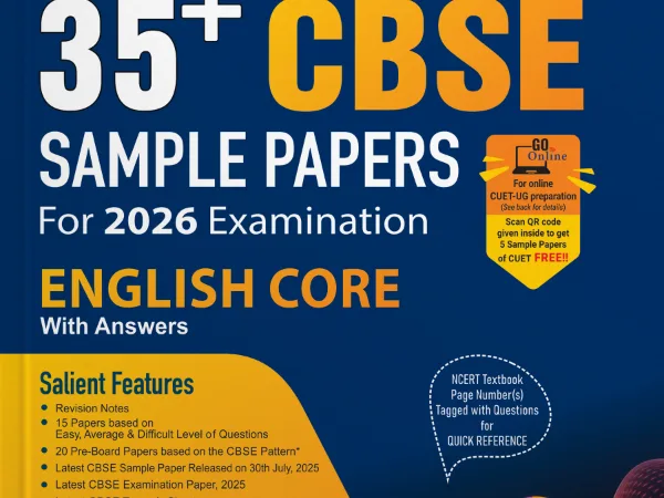 Together With CBSE English Core Sample Question Paper For Class 12th, 2025-26 With Solutions - Bhandari Stationers