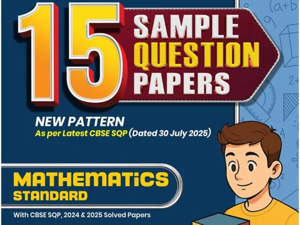 Physics Wallah CBSE Mathematics (Standard) 15 Sample Question Paper For Class 10th, 2025-26 With Solution - Bhandari Stationers