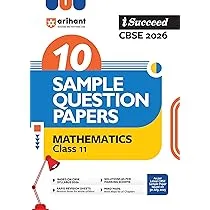 Arihant CBSE Mathematics 10 Sample Question Paper For Class 11th, 2025-26 With Solutions