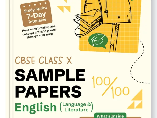 Gurukul By Oswal CBSE English Language and Literature Sample Question Paper For Class 10th, 2025-26 With Solution - Bhandari Stationer