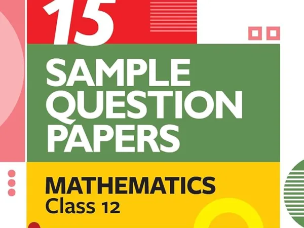 Arihant CBSE Mathematics 15 Sample Question Paper For Class 12th, 2025-26 With Solutions - Bhandari Stationers