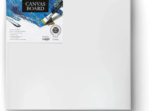 Fine Art Acrylic Painting Art Canvas, Type-Plain, Square Shape, All Size