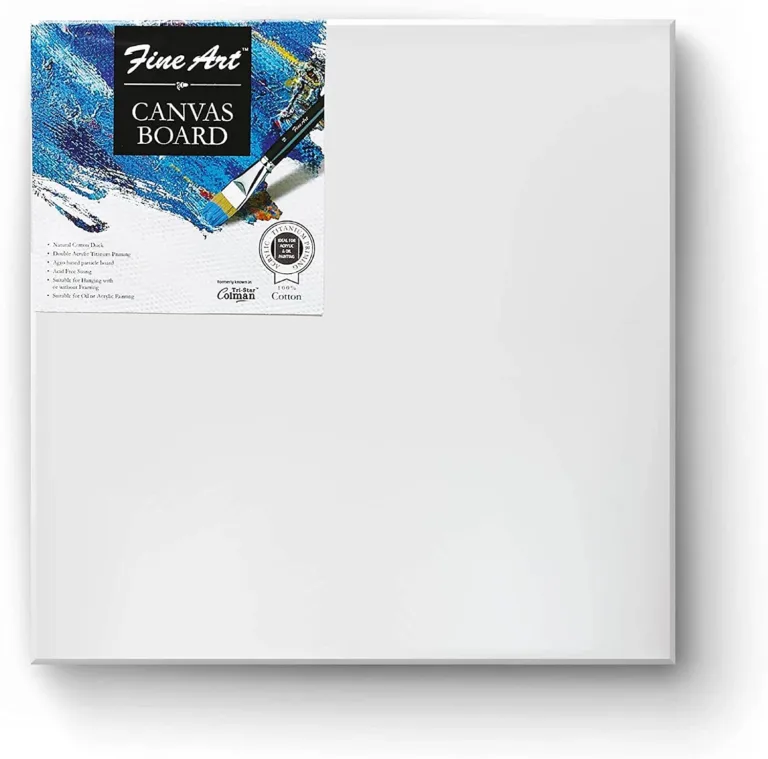 Fine Art Acrylic Painting Art Canvas, Type-Plain, Square Shape, All Size