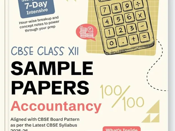 Gurukul By Oswal CBSE Accountancy Sample Question Paper For Class 12th, 2025-26 With Solution - Bhandari Stationers