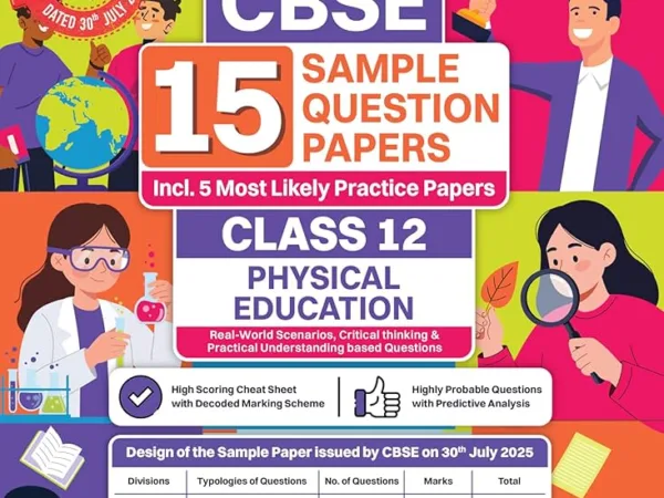 Oswaal Books CBSE Physical Education 15 Sample Question Paper For Class 12th, 2025-26 With Solution - Bhandari Stationers