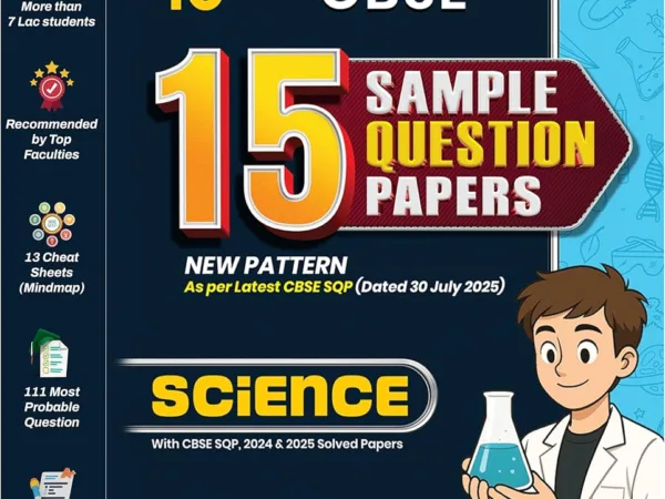Physics Wallah CBSE Science 15 Sample Question Paper For Class 10th, 2025-26 With Solution - Bhandari Stationers