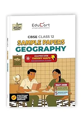 Edu Cart CBSE Geography Sample Question Paper For Class 12th, 2025-26 With Solution - Bhandari Stationers