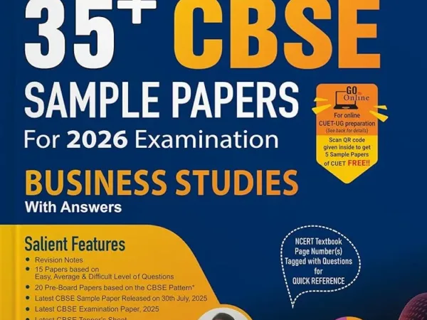 Together With CBSE Business Studies Sample Question Paper For Class 12th, 2025-26 With Solutions - Bhandari Stationers