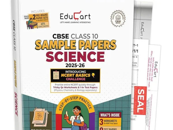 Edu Cart CBSE Science Sample Question Paper For Class 10th, 2025-26 With Solution - Bhandari Stationers
