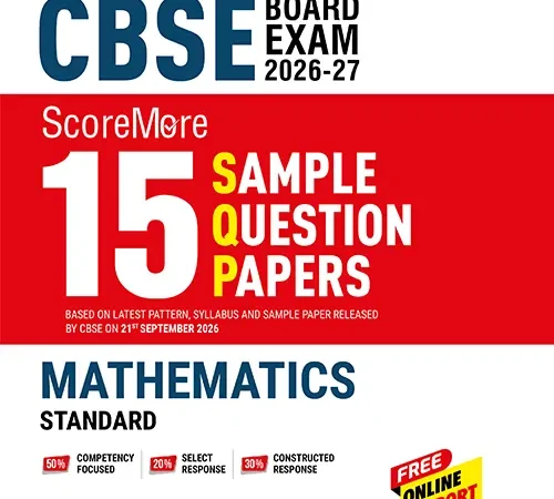 MTG Mathematics 15 Sample Paper For CBSE Class 10th 2027 Exam With Solution - Bhandari Stationers Kota