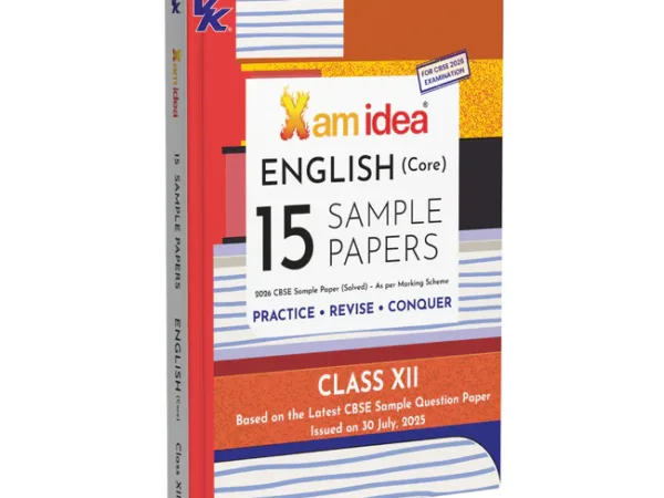 Xam Idea CBSE English Core 15 Sample Question Paper For Class 12th, 2025-26 With Solution - Bhandari Stationers