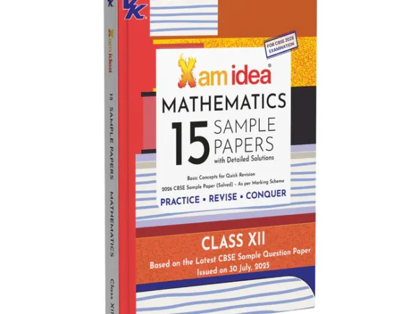 Xam Idea CBSE Mathematics 15 Sample Question Paper For Class 12th, 2025-26 With Solution - Bhandari Stationers
