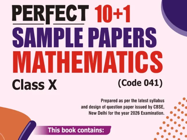 APC Books CBSE Mathematics 10+1 Sample Question Paper For Class 10th, 2025-26 With Solution - Bhandari Stationers