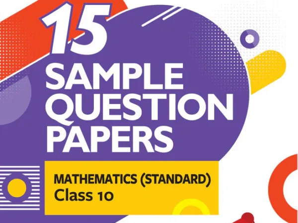 Arihant CBSE Mathematics (Standard) 15 Sample Question Paper For Class 10th, 2025-26 With Solutions - Bhandari Stationers