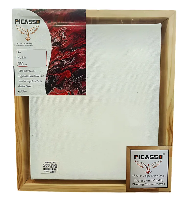 Picasso Acrylic Painting Art Canvas Frame Square Shape All Size - Bhandari Stationers
