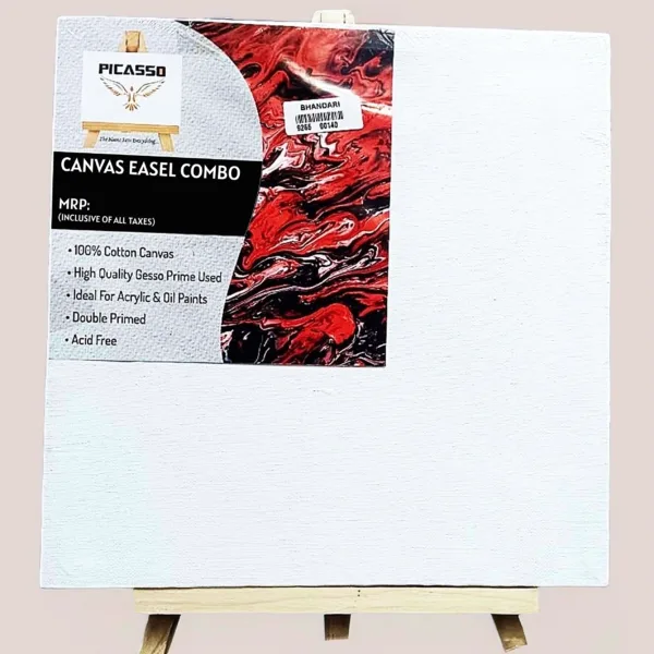 Picasso Acrylic Painting Art Canvas With Standee Square Shape All Size - Bhandari Stationers