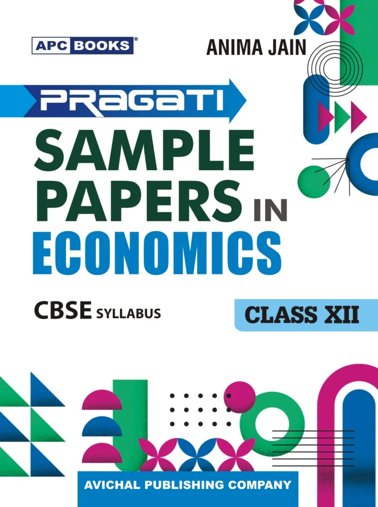 APC Books CBSE Economics Sample Question Paper For Class 12th, 2025-26 With Solution - Bhandari Stationers
