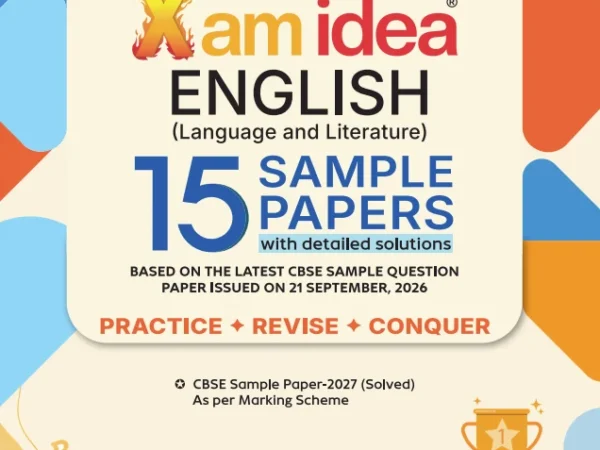VK Xam idea English 15 Sample Papers 2026 For CBSE Class 10th With Detailed Solutions 2027 Exam - Bhandari Stationers Kota