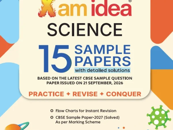 VK Xam idea Science 15 Sample Papers For CBSE Class 10th With Detailed Solutions 2027 Exam - Bhandari Stationers Kota