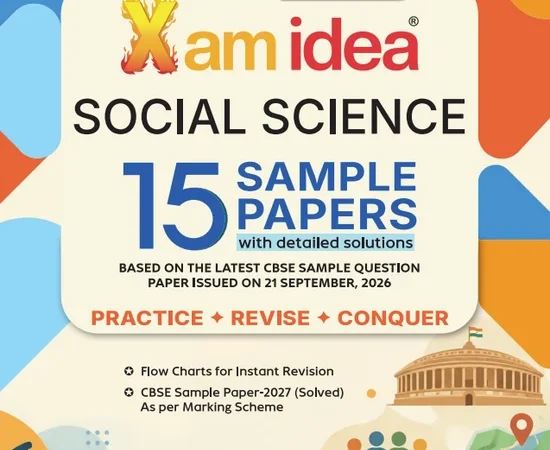 VK Xam idea Social Science 15 Sample Papers For CBSE Class 10th With Details Solutions 2027 Exam - Bhandari Stationers Kota
