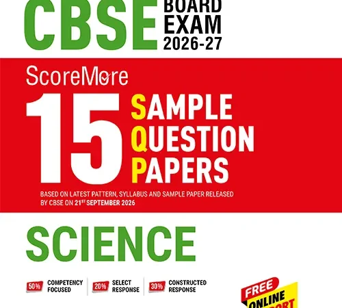 MTG Science 15 Sample Paper For CBSE Class 10th 2027 Exam With Solution - Bhandari Stationers Kota
