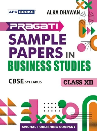 APC Books CBSE Business Studies Sample Question Paper For Class 12th, 2025-26 With Solution - Bhandari Stationers