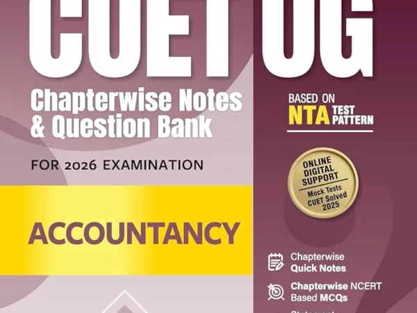 Arihant CUET UG Accountancy Chapterwise Notes & Question Bank Paper For 2026 Examination - Bhandari Stationers