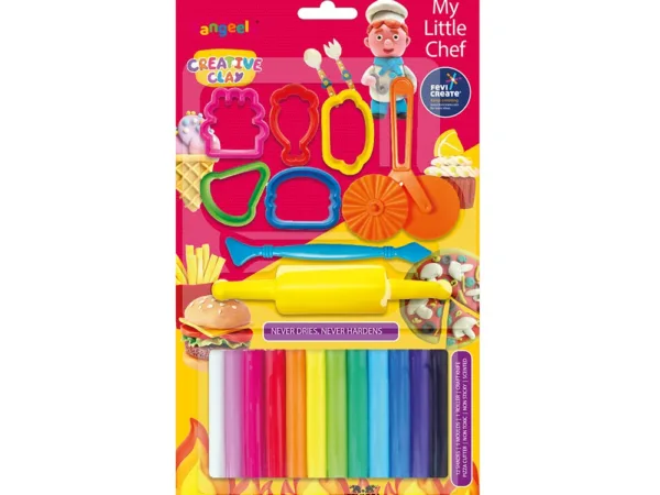 Pidilite Creative Clay 12 Shades Crafting For Children - Bhandari Stationers