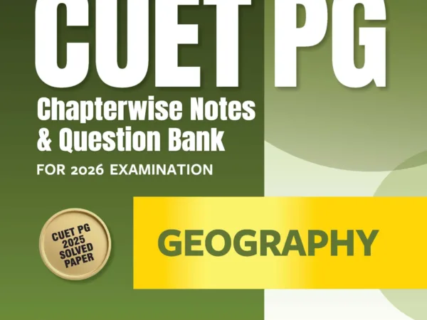Arihant CUET PG Geography Chapterwise Notes & Question Bank Paper For 2026 Examination - Bhandari Stationers