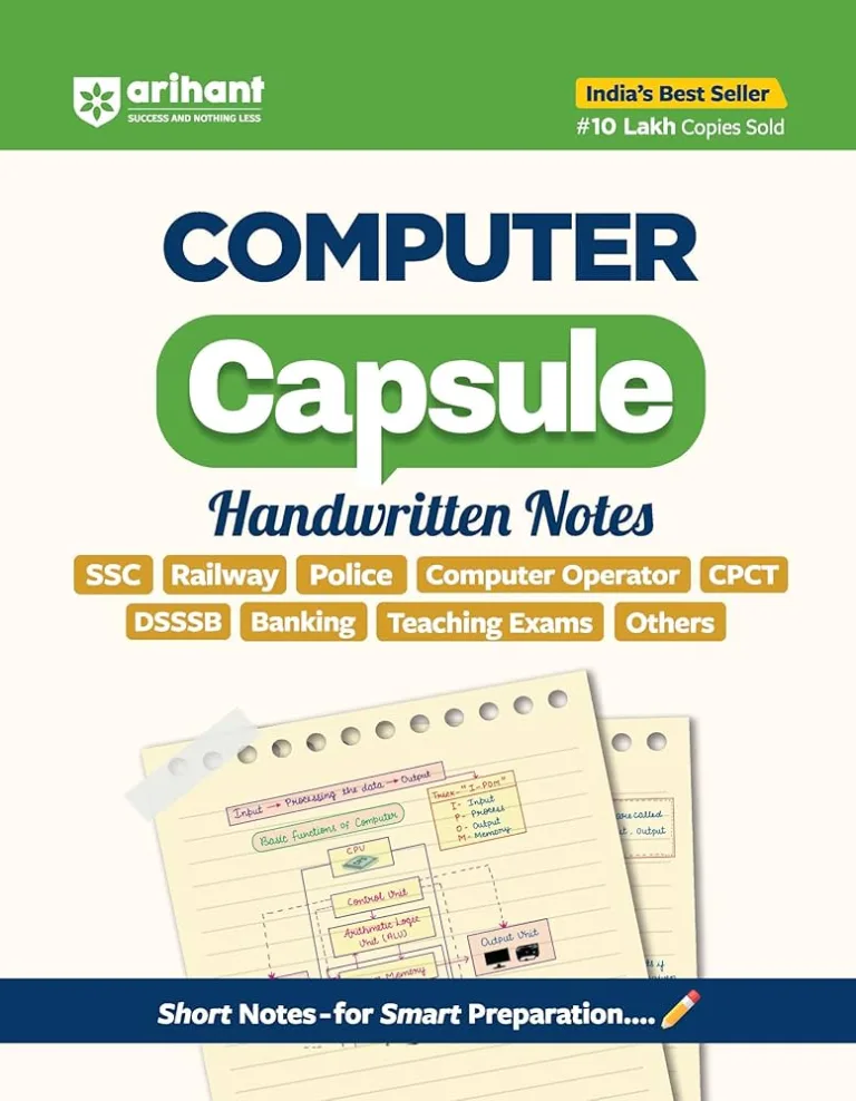 Arihant Computer Best Handwritten Notes Capsule - Bhandari Stationers