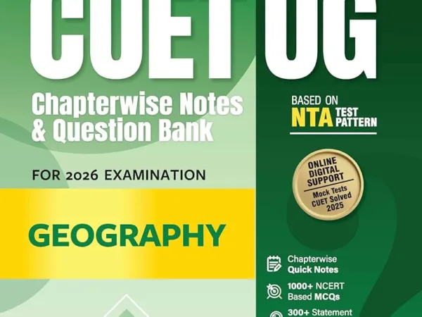 Arihant CUET UG Geography Chapterwise Notes & Question Bank Paper For 2026 Examination - Bhandari Stationers