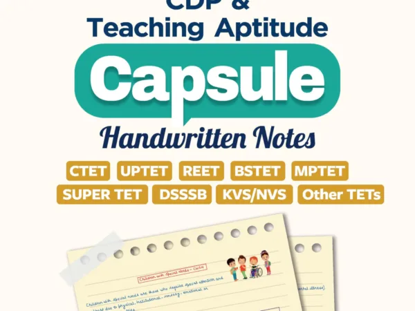 Arihant CDP & Teaching Aptitude Best Handwritten Notes Capsule - Bhandari Stationers