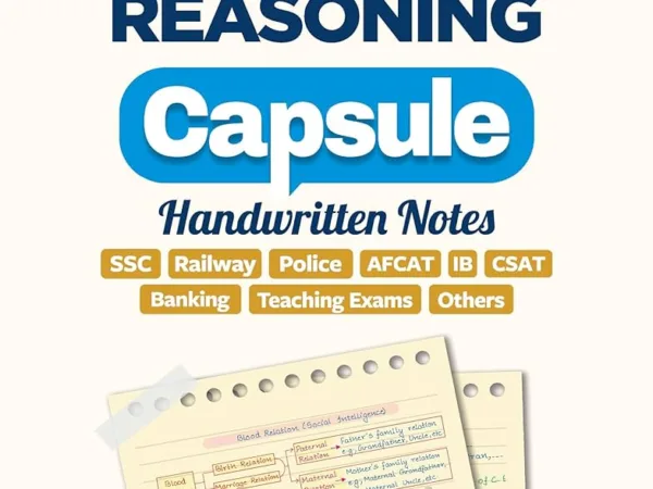 Arihant Reasoning Best Handwritten Note Capsule - Bhandari Stationers