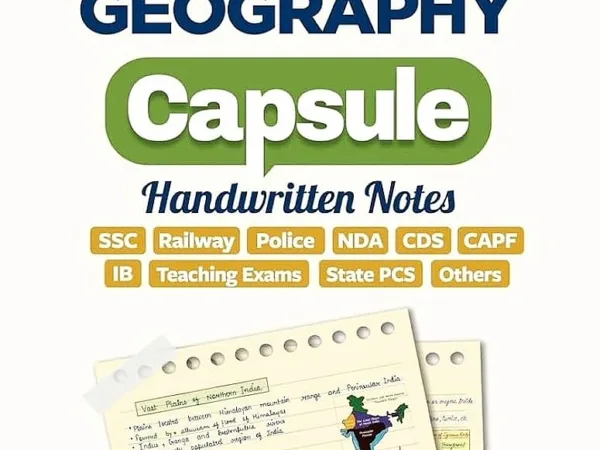Arihant Geography Handwritten Notes Capsule - Bhandari Stationers