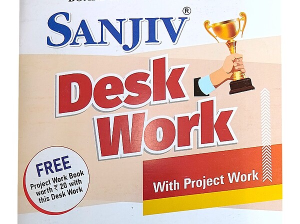 Sanjiv English Desk Work With Solved Paper For Class 10th - Bhandari Stationers