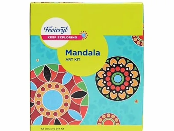 Pidilite Fevicryt Mandala Mini Art Kit For Artiest, Student - Bhandari Statioers