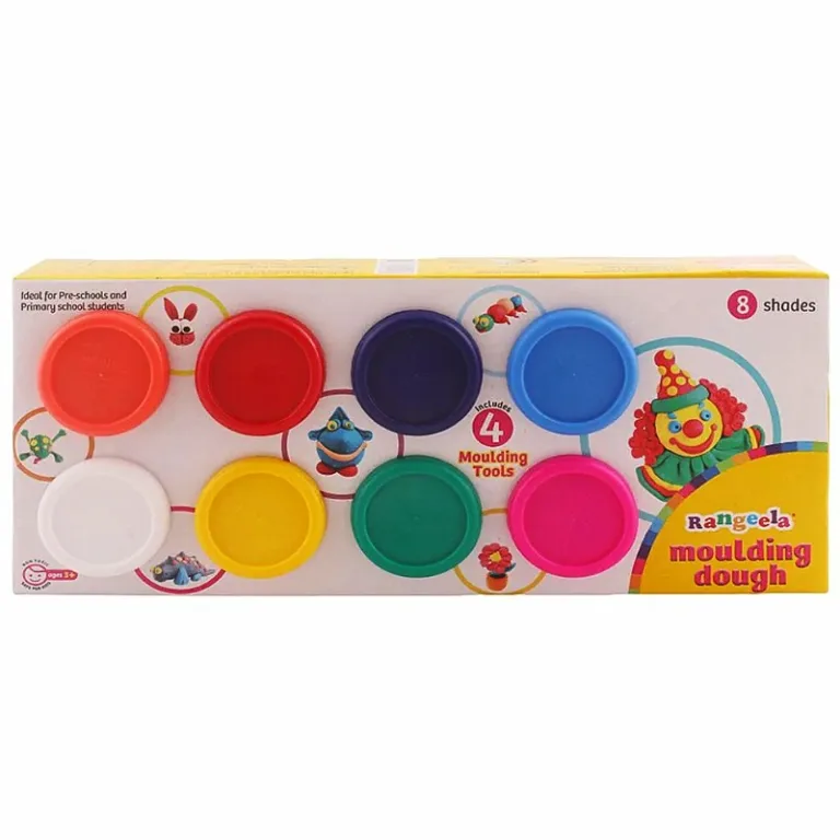 Pidilite Rangeela Mould Dough 8 Shades - Bhandari Stationers