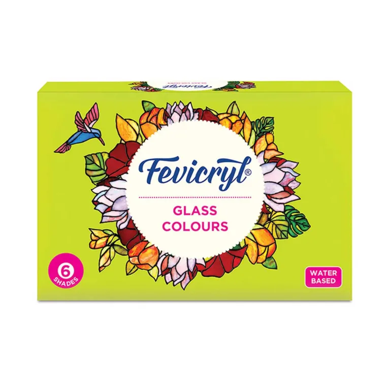 Pidilite Fevicreate Glass Color 6 Shade - Bhandari Stationers