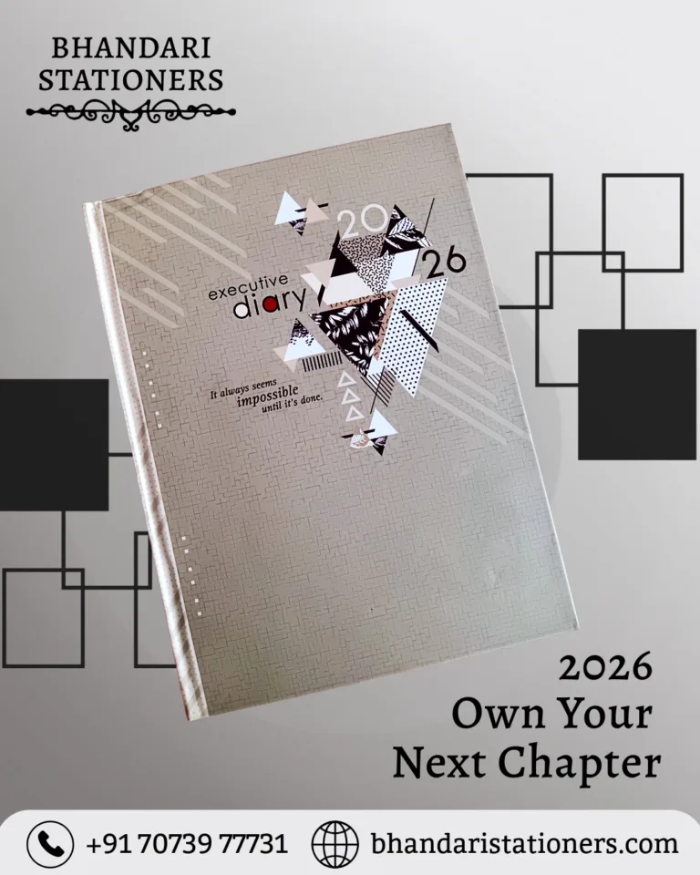 Exclusive New Diary 2026 For New Year - Bhandari Stationers