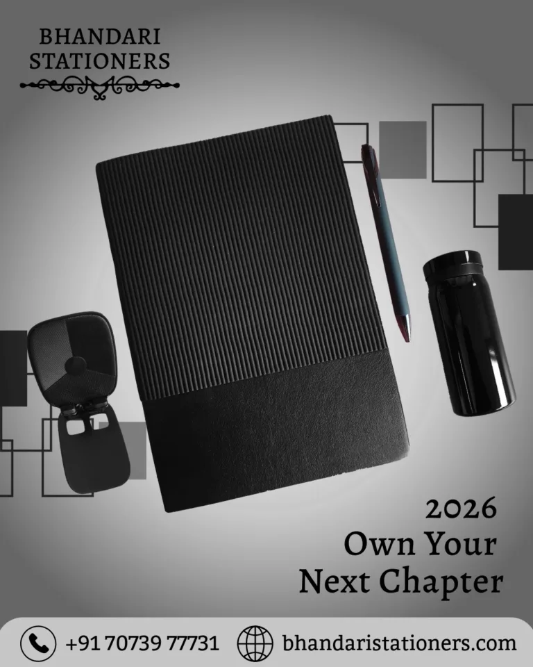 Exclusive New Diary 2026 For New Year With Gift Set - Bhandari Stationers