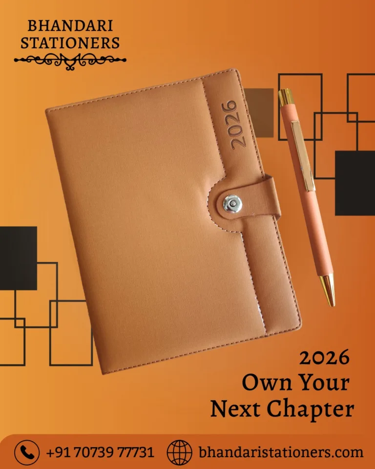 Exclusive New Diary 2026 For New Year With Gift Set - Bhandari Stationers