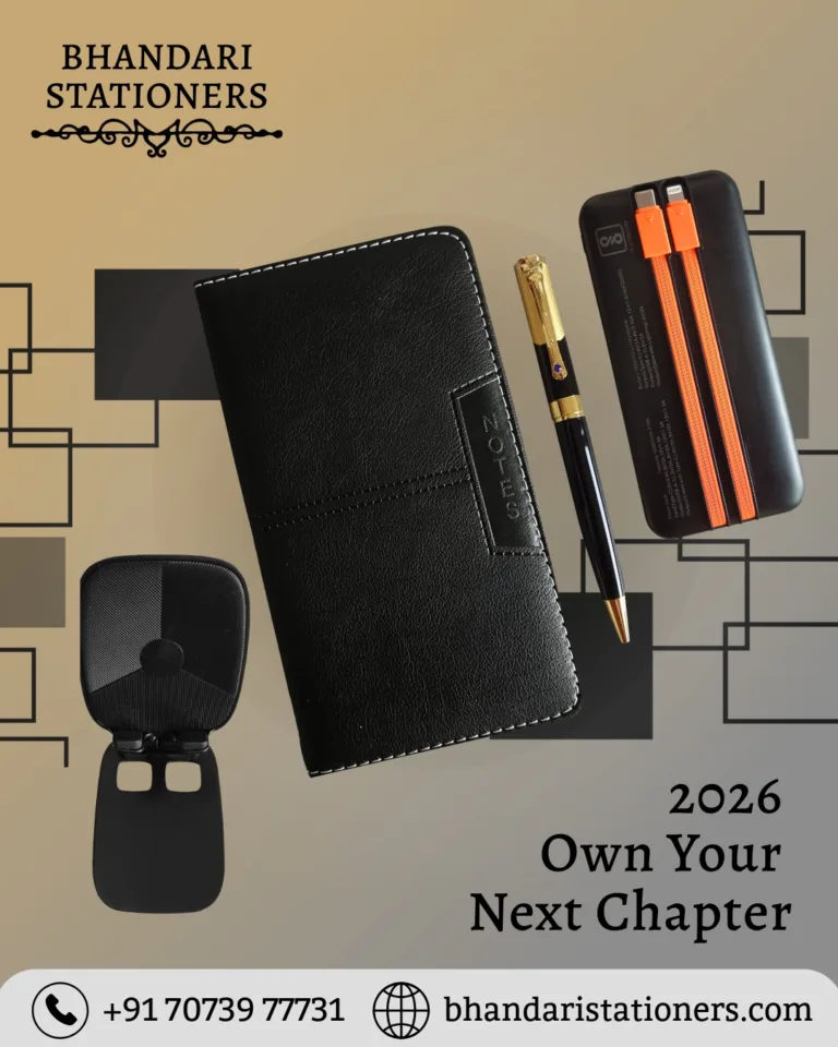Exclusive New Diary 2026 For New Year With Gift Set - Bhandari Stationers