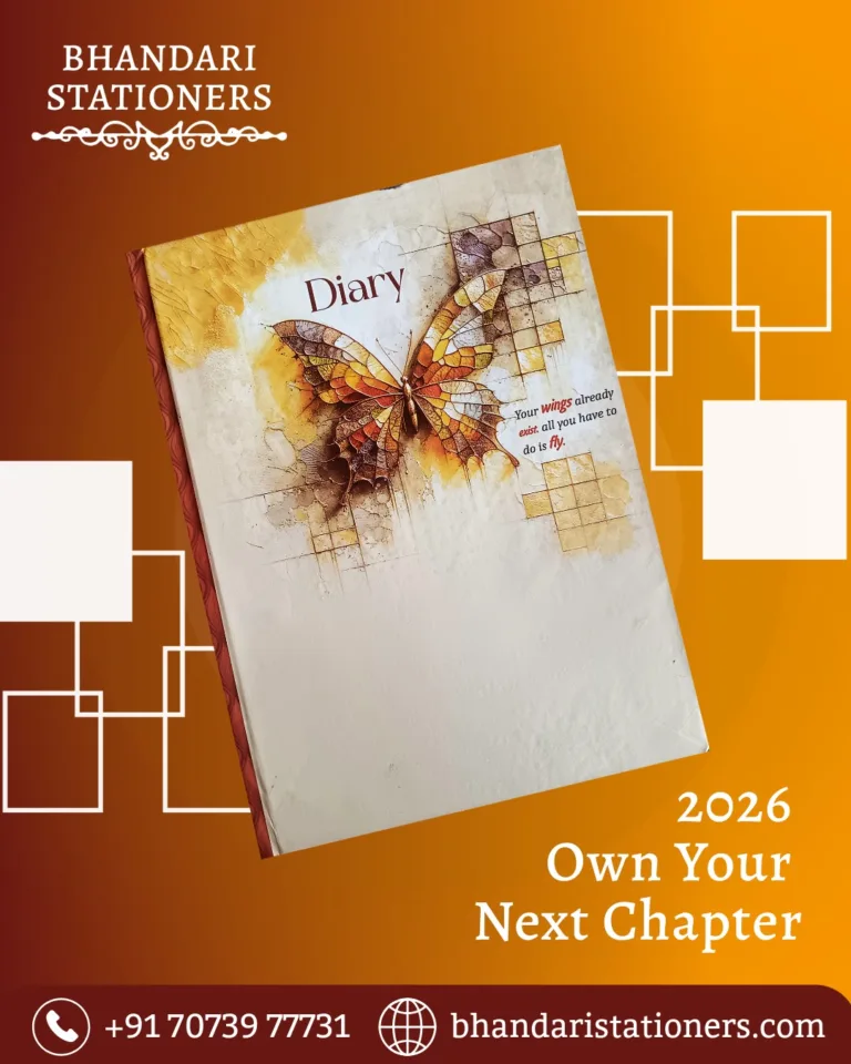 Exclusive New Diary 2026 For New Year - Bhandari Stationers