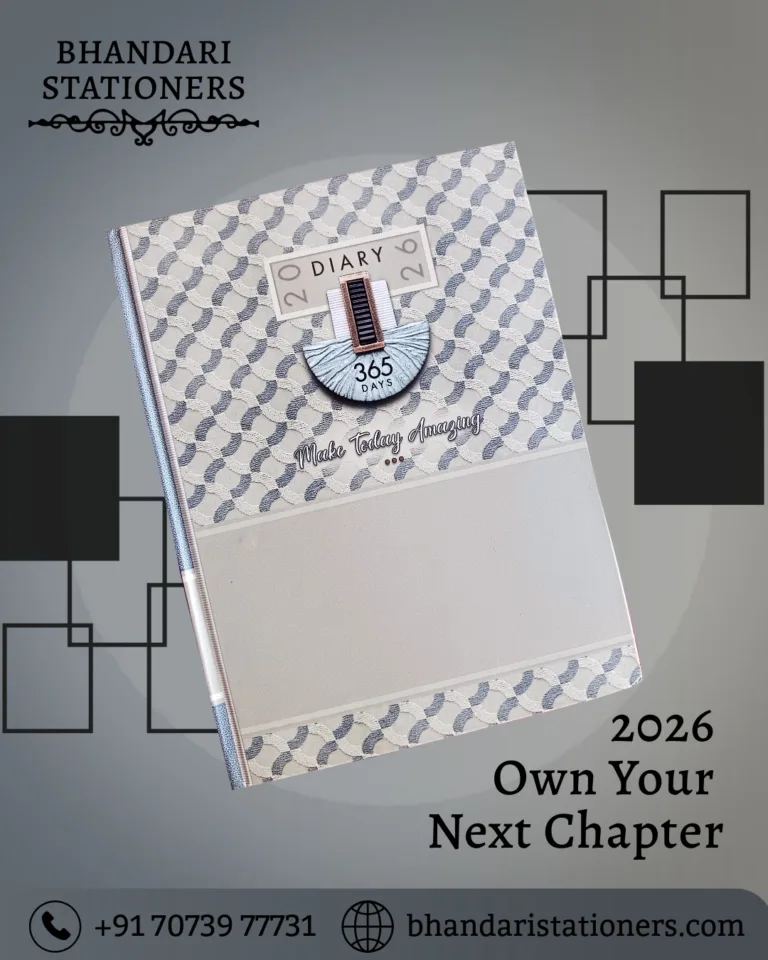 Exclusive New Diary 2026 For New Year - Bhandari Stationers