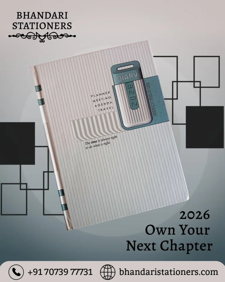 Exclusive New Diary 2026 For New Year - Bhandari Stationers