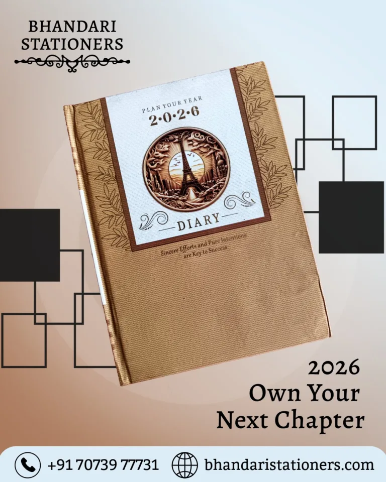 Exclusive New Diary 2026 For New Year - Bhandari Stationers