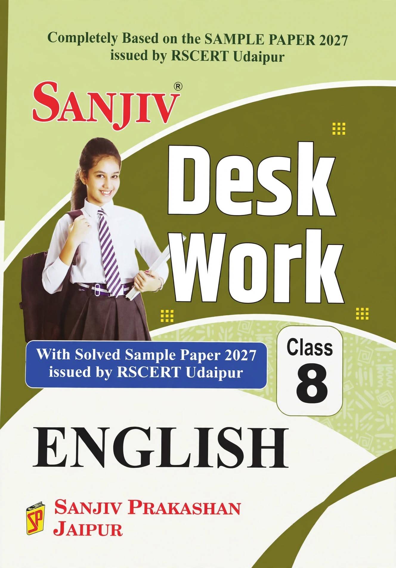 Sanjiv English Desk Work With Solved Paper For Class 8th Latest Edition 2026-27 - Bhandari Stationers Kota Sanjiv English Desk Work With Solved Paper For Class 8th Latest Edition 2026-27 - Bhandari Stationers Kota