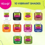 Pidilite Fevicryl Sunflower Kit Acrylic Colours 10 Shades - Image 2