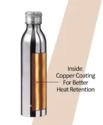 Milton Glitz Thermosteel Water Bottle 1000ml - Image 2